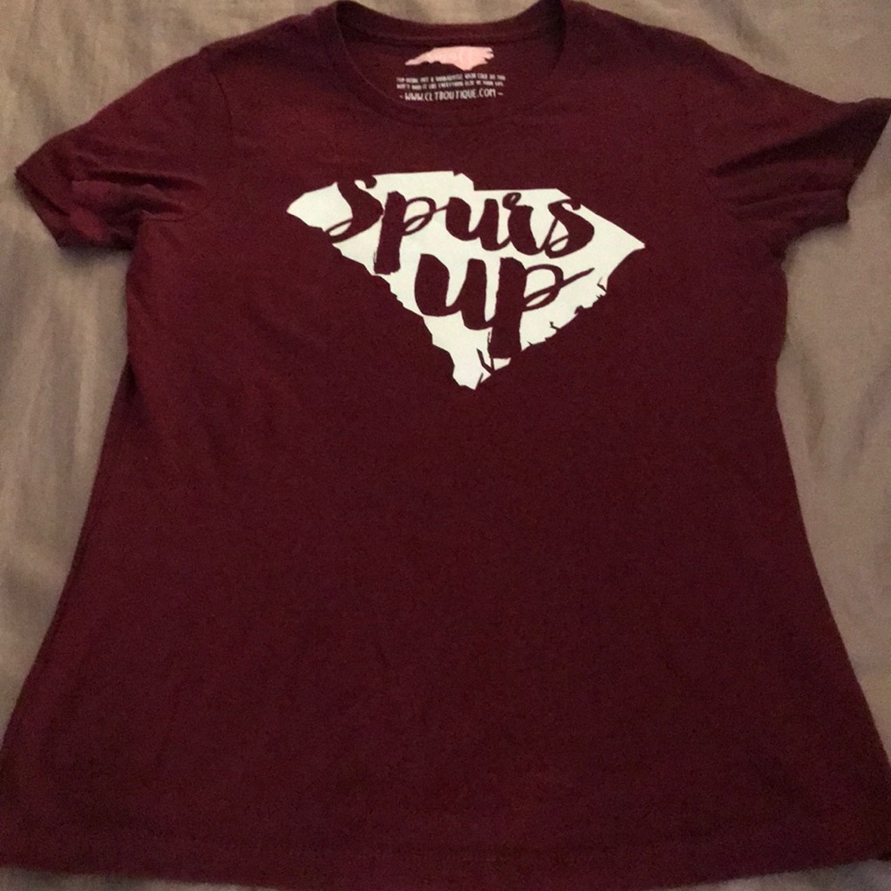 Spurs Up Tee for Gamecock fans